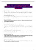 WGU C201  BUSINESS ACUMEN CHAPTER 11QUESTIONS WITH ACTUAL ANSWERS&period;