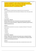 ATI HEALTH ASSESSMENT FINAL EXAM 3 LATEST VERSIONS &lpar;VERSION A&comma; B AND C&rpar; NEWEST 2025&sol;2026 ACTUAL EXAM QUESTIONS AND CORRECT DETAILED ANSWERS PLUS RATIONALES&lpar;REAL DEAL&rpar;