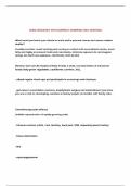 NURS 460 EXAM 1 WITH CORRECT ANSWERS 100&percnt; VERIFIED&excl;&excl;