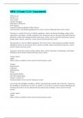 MDC 3 Exam 2 &vert;&vert; A&plus; Guaranteed&period;