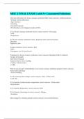 MDC 3 FINAL EXAM &vert;&vert; with A&plus; Guaranteed Solutions&period;