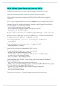 MDC 3 Final &vert;&vert; with Accurate Answers 100&percnt;&period;