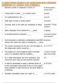 CLOSED BOOK EXAM &num;1&vert;&vert; 50 QUESTIONS WITH VERIFIED ANSWERS &vert;&vert; A&rdquo; GUIDE&vert;&vert; 100&percnt; CORRECT&period;