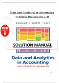 Solution Manual for Data and Analytics in Accounting 1st Edition by Dzuranin&comma; &lpar;Ch 1 to 10 Covered&rpar; > Pdf File <