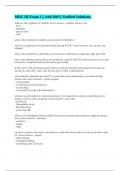 MDC III Exam 1 &vert;&vert; with 100&percnt; Verified Solutions&period;