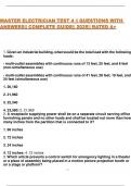 PACKAGE DEAL>> MASTER ELECTRICIAN TESTS&vert;&vert;2025 DEAL