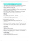 NURSING 121 Unit 2- GI &vert;&vert; with True Solutions&period;