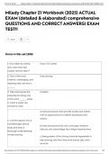 Milady Chapter 21 Workbook &lpar;2025&rpar; ACTUAL EXAM &lpar;detailed & elaborated&rpar; comprehensive QUESTIONS AND CORRECT ANSWERS&vert; EXAM TEST&excl;&excl;