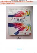 Test Bank for Fundamentals of Nursing&colon; Active Learning for Collaborative Practice 2nd Edition by Barbara &lpar;Author&rpar;&comma; Lynne R&period; Crawford &lpar;Author&rpar; &lpar;All chapters covered&rpar; &lpar;Complete Guide&rpar; &lpar;Graded A&plus;&rpar;