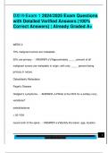DXI II-Exam 1 2024&sol;2025 Exam Questions  with Detailed Verified Answers &lpar;100&percnt;  Correct Answers&rpar; &vert; Already Graded A&plus;