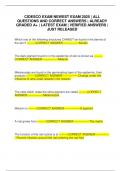 CIDESCO EXAM NEWEST EXAM 2025 &vert; ALL QUESTIONS AND CORRECT ANSWERS &vert; ALREADY GRADED A&plus; &vert; LATEST EXAM &vert; VERIFIED ANSWERS &vert; JUST RELEASED