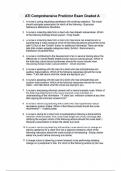 ATI Comprehensive Predictor Exam Graded A