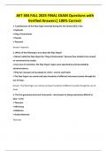 AET 304 FALL 2025 FINAL EXAM Questions with Verified Answers&vert; 100&percnt; Correct-