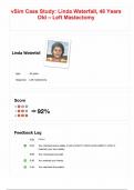 vSim Case Study&colon; Linda Waterfall&comma; 48 Years Old &ndash; Left Mastectomy