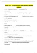 WGU D521 Test Questions with Detailed Verified Answers