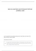BIOD152 A&P 2 -PORTAGE LEARNING FINAL EXAM 