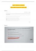 RN ATI MEDICAL SURGICAL PROCTORED EXAM WITH NGN 2023