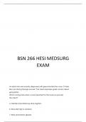 BSN HESI 266 UPDATED RETAKE GUIDE