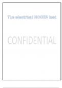 Exam &lpar;elaborations&rpar; The electrical NCCER