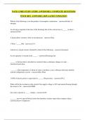 NATE CORE STUDY GUIDE &lpar;AWESOME&rpar; &vert; COMPLETE QUESTIONS WITH 100&percnt; ANSWERS &vert; 2025 LATEST UPDATED&excl;&excl;