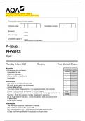 AQA&lowbar;2024&colon; A-level Physics - Paper 2  &lpar;Merged Question Paper and Marking Scheme&rpar; 