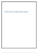Exam &lpar;elaborations&rpar; Child and Youth Care