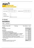 AQA&lowbar;2024&colon; A-level Business - Paper 1  Business 1  &lpar;Merged Question Paper and Marking Scheme&rpar; 