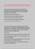 Nbstsa Certified Surgical Technologist Self-Assessment Examination  A&B &lpar;Actual 2025&sol;2026&rpar; 150 Questions And 100&percnt; Verified Answers