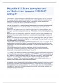 Maryville University NSG 612 Exam 1 Nursing Course Comprehensive Study Guide and Practice Questions for 2026&sol;2027