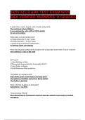 24&sol;25 ACLS AHA TEST EXAM WITH  Q&A VERIFIED ANSWERS  A GRADED 