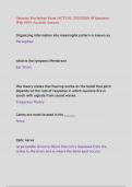 Openstax Psychology Exam &lpar;ACTUAL 2025&sol;2026&rpar; 48 Questions  With 100&percnt; Accurate Answers