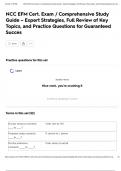 NCC EFM Cert&period; Exam &sol; Comprehensive Study Guide &ndash; Expert Strategies&comma; Full Review of Key Topics&comma; and Practice Questions for Guaranteed Succes