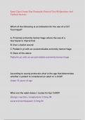 Santa Clara County Ems Paramedic Protocol Test 88 Questions And  Verified Answers