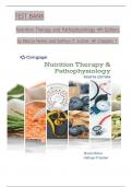 TEST BANK For Nutrition Therapy and Pathophysiology&comma; 4th Edition by Nelms ISBN&colon; 9780357041710&comma; All 25 Chapters Covered&comma; Verified Latest Edition