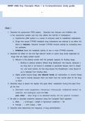 NRNP 6566 Key Concepts Week 1 to 5-comprehensive study guide- with questions and answers
