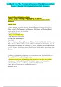 Test Bank for The Psychiatric Interview Fifth Edition&lpar; Author&colon; DANIEL J&period; CARLAT&comma; 2025&rpar; Latest Edition&vert;&vert; All Chapters