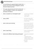 CNIT 420 FINAL EXAM QUESTIONS AND ANSWERS WITH VERIFIED SOLUTIONS 100&percnt; CORRECT
