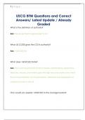 USCG BTM Questions and Correct Answers&sol; Latest Update &sol; Already Graded