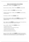 RERA EXAM QUESTIONS AND ANSWERS