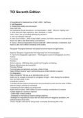 TCI Seventh Edition QUESTIONS WITH DETAILED VERIFIED ANSWERS &lpar;100&percnt; CORRECT ANSWERS&rpar; &sol;ALREADY GRADED A&plus;