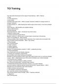 TCI TRAINING CORNELL EXAMS QUESTIONS WITH DETAILED VERIFIED ANSWERS &lpar;100&percnt; CORRECT ANSWERS&rpar; &sol;ALREADY GRADED A&plus; &lpar;ALL BUNDLED HERE&excl;&excl;&excl;&rpar;