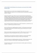 PACKAGE DEAL &vert;&vert; AHN EXAM 5 Questions and Answers with Verified Solutions 2025