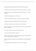 Analytical Exam Questions and Answers With Verified Solutions 2025