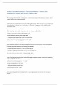 PACKAGE DEAL &vert;&vert; Relativity Analytics EXAM 5 Questions and Answers with Verified Solutions 2025