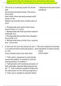 Lippincott Practice Q's Antepartal Care Actual Exam Questions  With Reviewed 100&percnt; Correct Detailed Answers Guaranteed Pass&excl;&excl; 