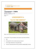 SUS1501 Assignment 6 Semester 1 2026 - Due 17 April 2026