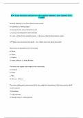 ASCP BOC Exam Questions and answers with complete solutions Latest Updated 2025 &vert; Verified