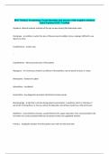 ASCP BOC Exam Questions and answers with complete solutions Latest Updated 2025 &vert; Verified