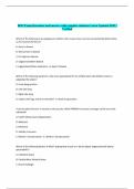 ASCP BOC Exam Questions and answers with complete solutions Latest Updated 2025 &vert; Verified