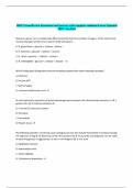 ASCP BOC Exam Questions and answers with complete solutions Latest Updated 2025 &vert; Verified